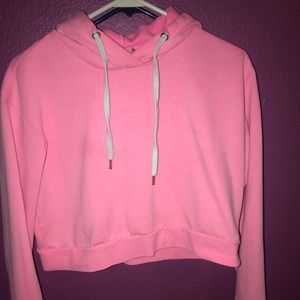 Pink crop top